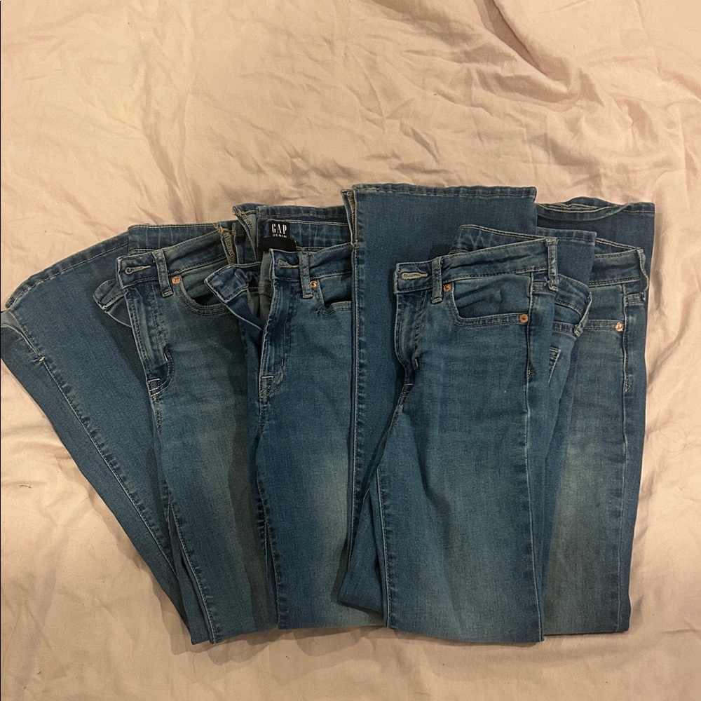 GAP Assorted Blue Denim Jeans